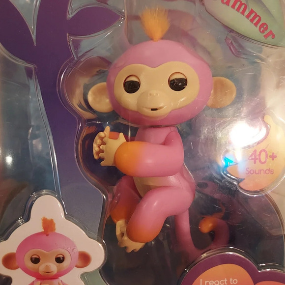 WowWee Fingerlings Adorable Baby Monkey Summer - Still in Packaging - Picture 4 of 10